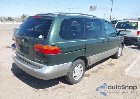 2000 Toyota Sienna Le/Xle z USA, uszkodzony, nr VIN 4T3ZF13C8YU215604